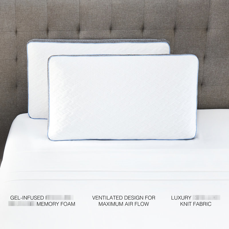 Grand lit 12. Oreillers en mousse, draps en coton 300tc pour les genoux et les traversins. Créez une atmosphère de sommeil apaisante, un espace de sommeil serein