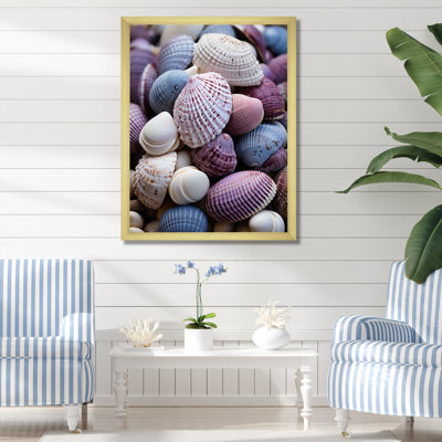 Beach Shells and Shadows III sur toile