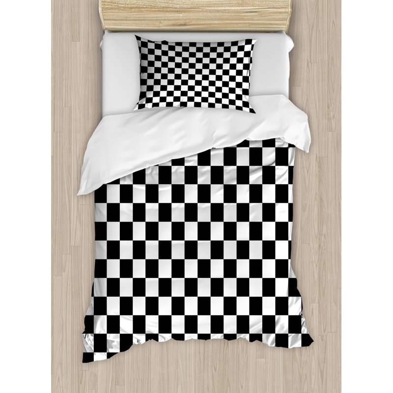 Checkered Duvet Cover