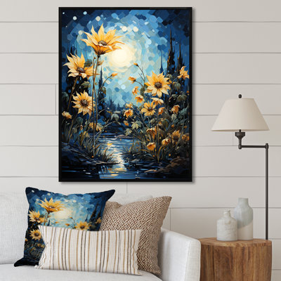 Expressionniste énergie tournesols sur toile