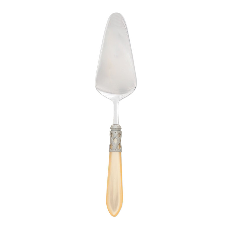 Aladdin Cake Server, Antique Ivory