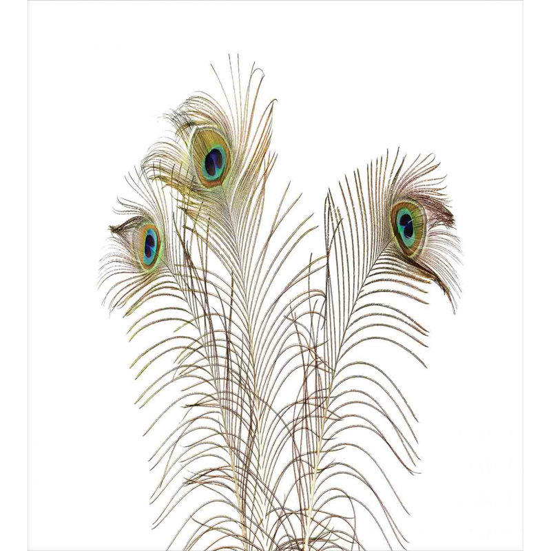 Ensemble de housse de couette éclectique blanc / vert en microfibre 3 pièces