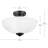 Malysia Glass Semi Flush Mount-73718549