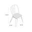 Chaise en bois massif Irini