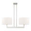 Luminaire suspendu linéaire à 2 lumières pour îlot de cuisine Matiana-1059322581