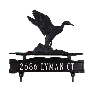 1-Line Lawn Address Sign