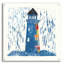 «Nautical Collage II» par Courtney Prahl, art mural en verre acrylique-557290911