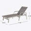 Ensemble de chaises longues en aluminium Oxton