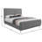 Zara Tufted Upholstered Low Profile Platform Bed-503121382-503121305