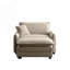 Canapé simple à assise profonde avec repose-pieds et coussin-1925025170