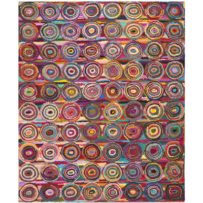 Anaheim Hand Tufted Cotton Geometric Rug