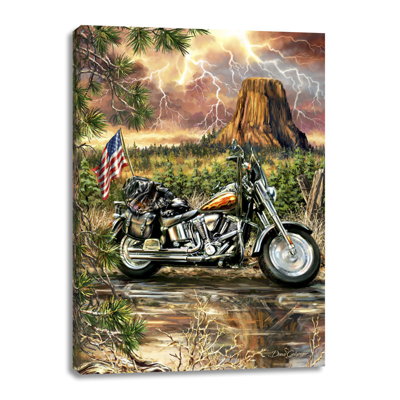 Art mural sur toile The Open Road, H 24 po x l 18 po x p 1 po