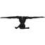 Mortal Black Matte Decorative Statue