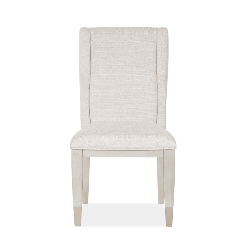 Dupoint 19.25'' H Fabric Upholstered Oak Parsons Chair