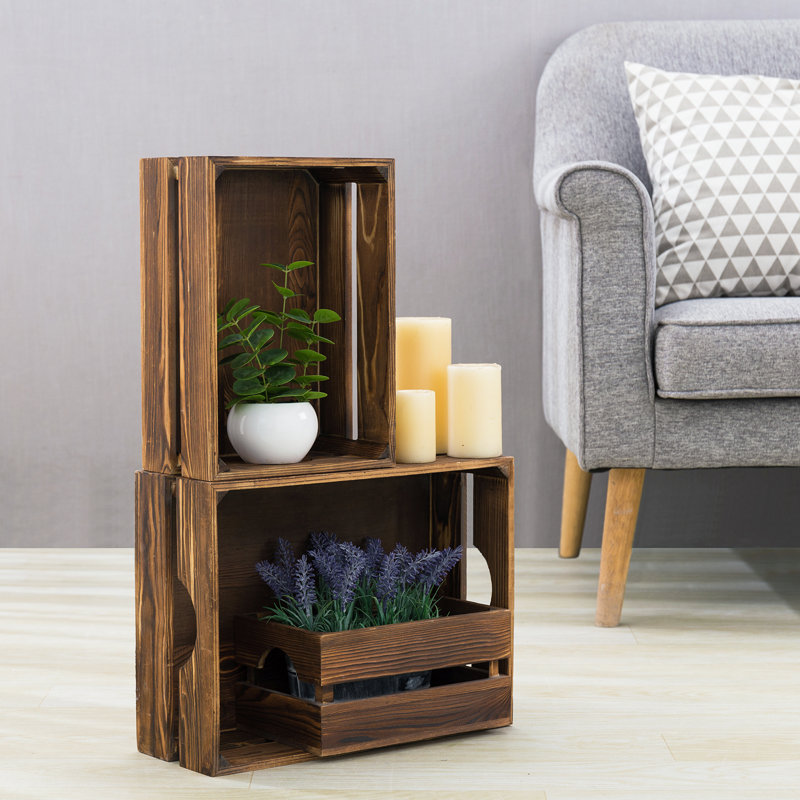 Loon Peak® Solid Wood Decorative Bin