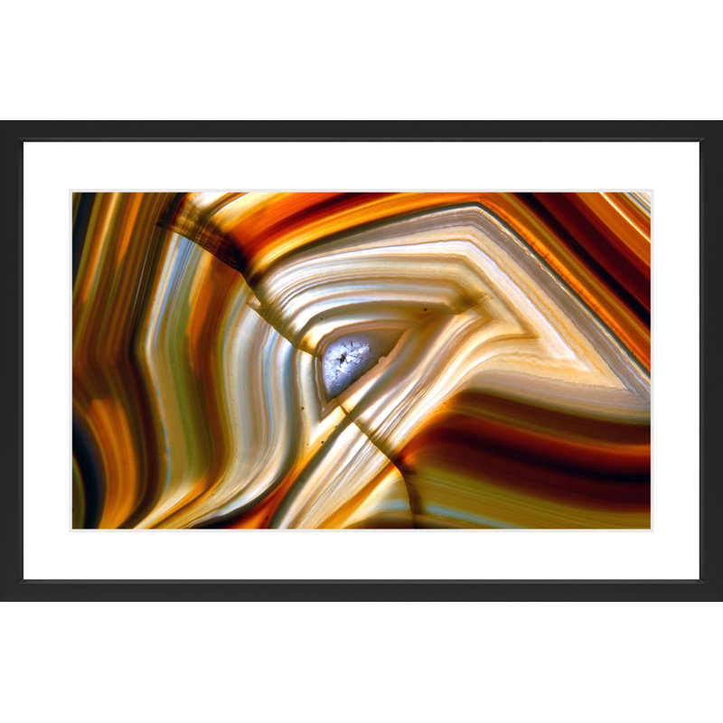 Enstatite - Reproduction d'art graphique sur papier encadré, H 12 po x l 18 po x P 1,5 po