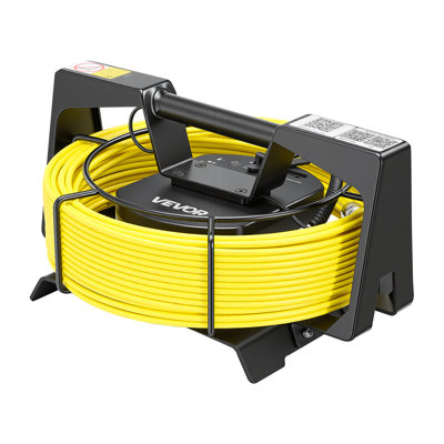 2026 Upgraded Sewer Camera with WiFi, 65.6ft/20m Drain Pipeline Camera, IP68 Snake Plumbing Cameras with Light- 12 LEDS, Wireless WiFi Connectivity to Phone/Tablet for Sewer Duct Pipe Inspection