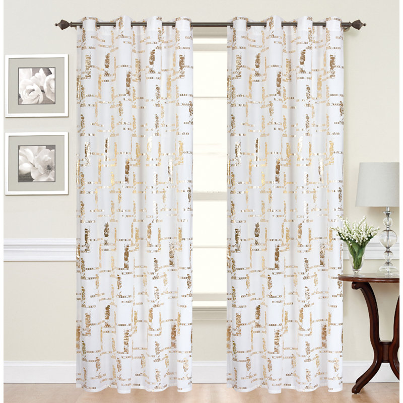 Hao Room Darkening Curtain Single Panel