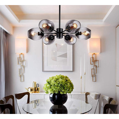 Lorn 6 - Light Dimmable Chandelier