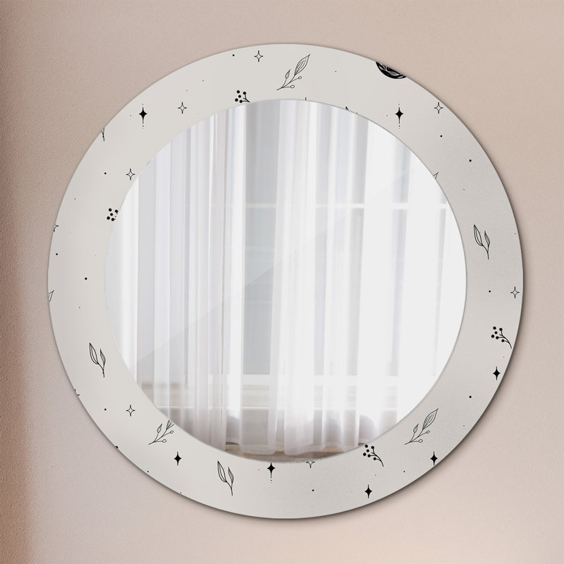 Huldar Glass Flat Wall Mirror