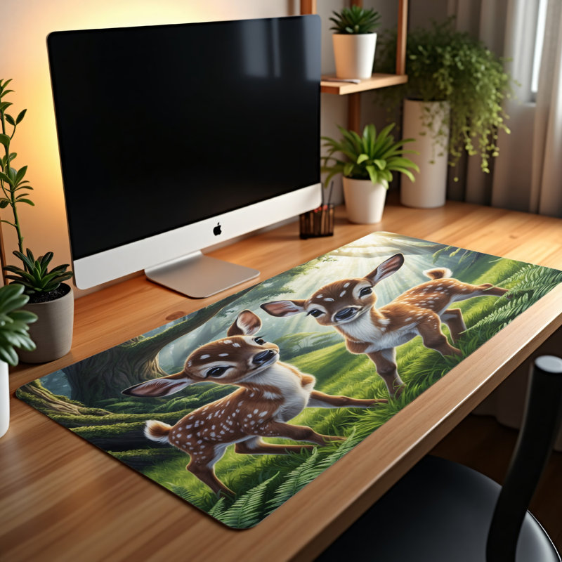 Polyester Desk Pad, 23.6x13.8