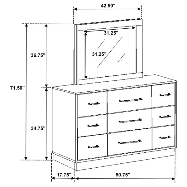 Dimensions du produit
