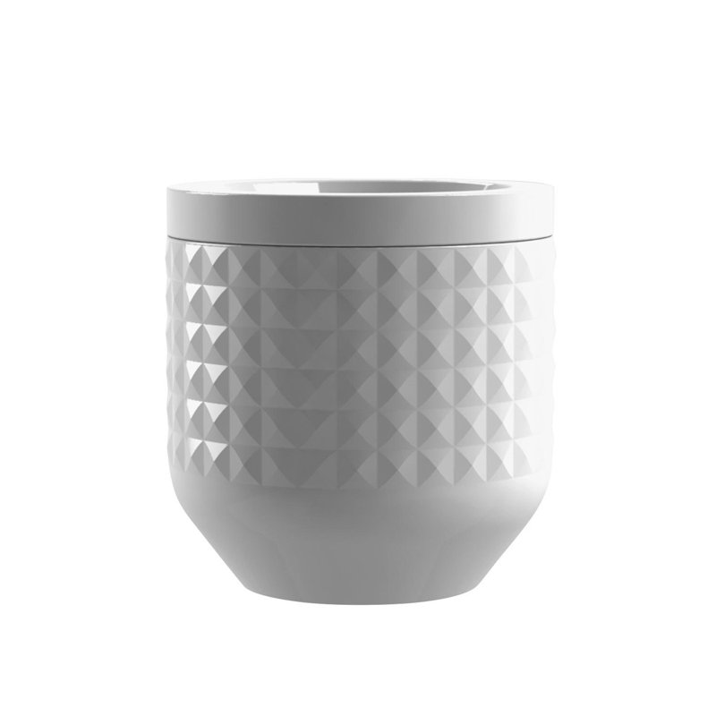 Pot en mélamine Diamond, H 6,5 po x l 6,1 po x P 6,1 po