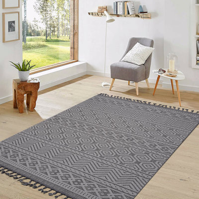 Tapis géométrique intérieur / extérieur
