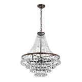 Breanna 7 - Light Unique / Statement Tiered Chandelier