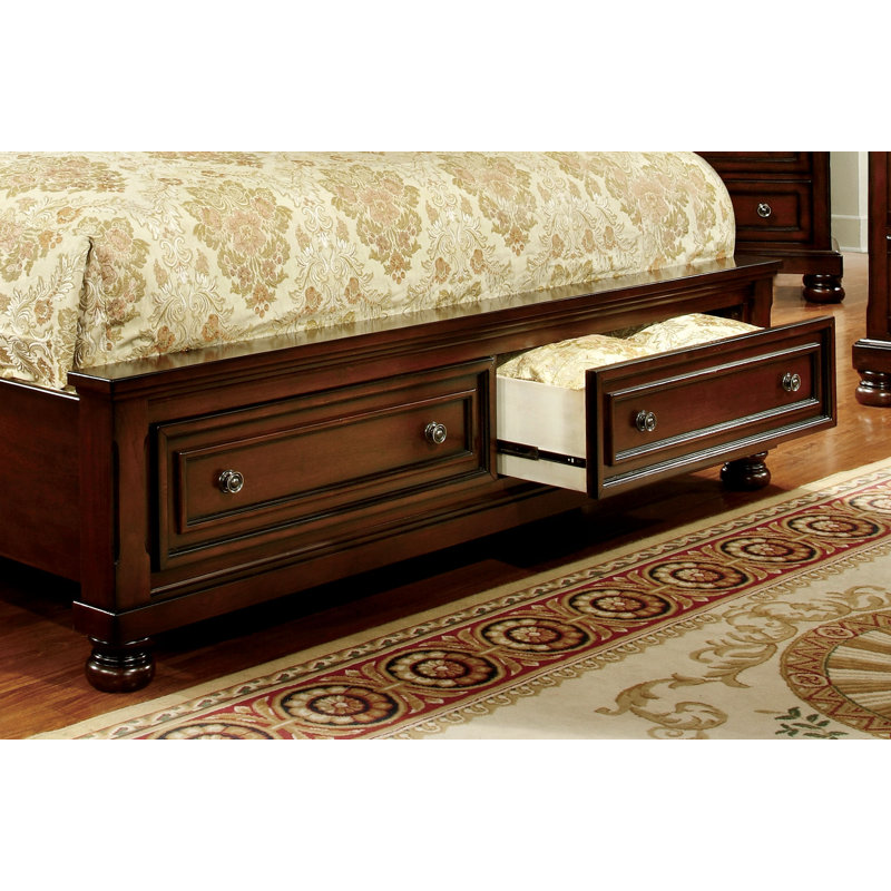 Aad Sleigh Storage Bed, California King