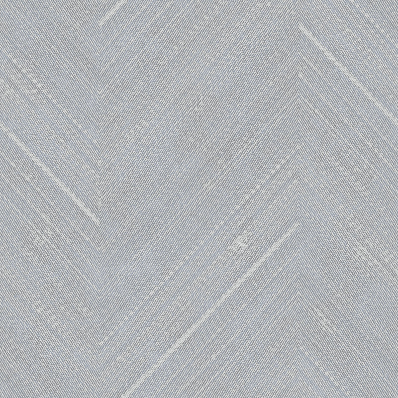 Fallis Harringtone Linen Effect Herringbone 10.05m x 53cm Textured Matte Wallpaper Roll, Blue