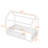 Metal Montessori Floor Bed Frame With Fence-508882378-508882379