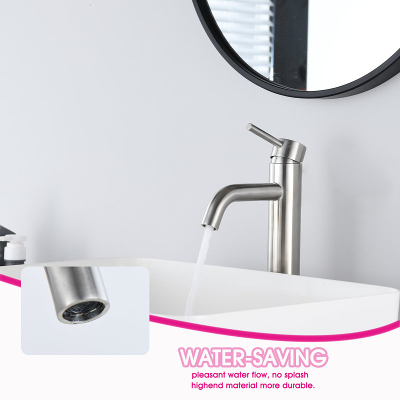 Robinet de salle de bain vasque, Argent