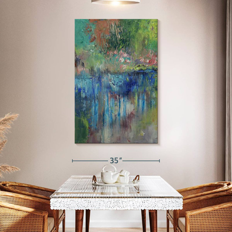 Willows, 51" H x 34" W