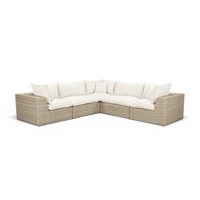 Canapé modulaire d'extérieur Cali Natural Performance