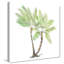 «Palm Tree on White I» par Julie DeRice - reproduction d'art sur toile-31476574-31938878