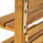 Storage Bench With Rack In Wood - Finish For Entry 17.35 In. Deep X 37 Wide 66.92 High Entryway -Hued Style 37" 66.92" 17.35"