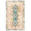 Hand Knotted Wool Oriental Area Rug in Pink/Blue-273913934