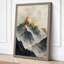 Mountain at Sunrise Scandinavian - Wrapped Canvas-1243395081-1243396083