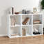 Bibliothèques modernes avec rangement, organisateur en métal à 6 cubes pour le bureau personnel