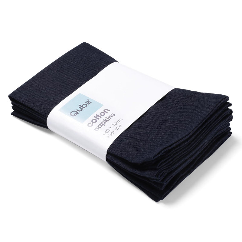 100% Cotton Solid Colour Square Napkin