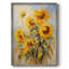 FLORAL Series CDLV III, reproduction d'art encadrée - bois massif-922159125