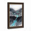 «Turquoise River Winding Through Gray Rocky Canyon», art mural-133559394