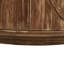 Ensemble de commode d'appoint cylindrique à 3 tiroirs