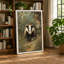 Badger in Woodland Boho - Wrapped Canvas-44352011-44352010