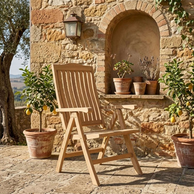 KATANA 5-POSITION RECLINING FOLDING ARMCHAIR