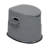 Portable Toilet With Non-Slip Mat Grey-123721129