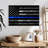 Police Flag Canvas Print-2115656170