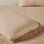 Couvre-lit très grand kaki 3 pièces - Coins fendus plissés, surface en microfibre, rembourrage, plissé, matériau, allergène - utilisation à long terme