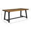 Ensemble de salle à manger moderne 7 pièces avec chaise empilable-1893320812
